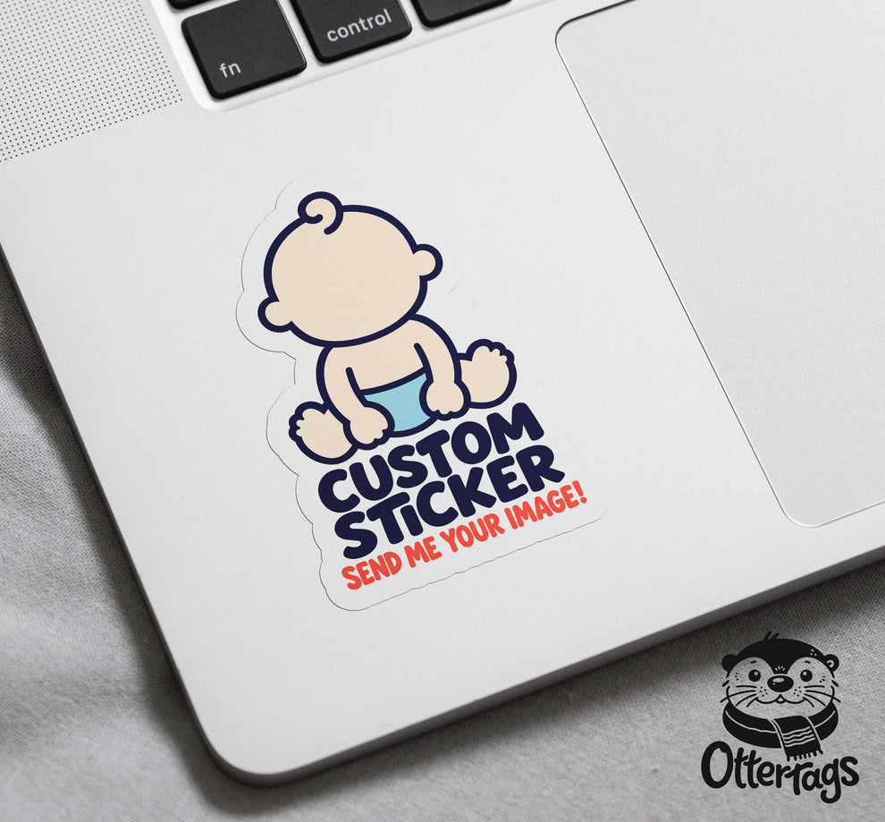Custom Baby from Photo Sticker | Stickreews