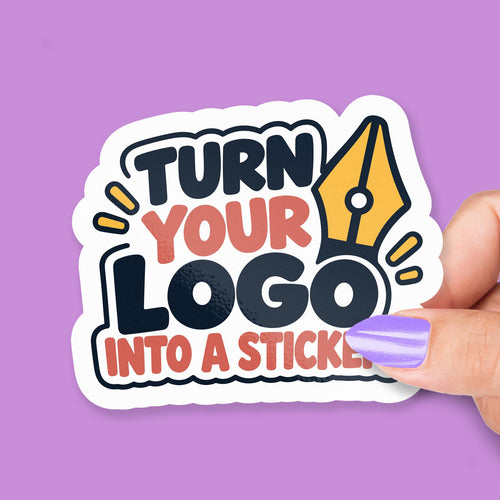 Custom Logo from Your Logo sticker