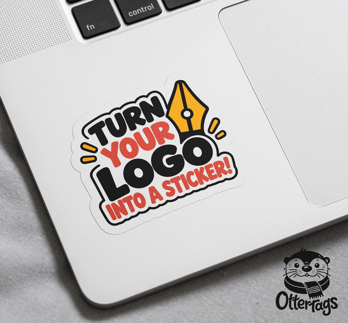 Custom Logo from Your Logo sticker – view 4