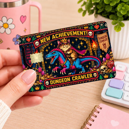 Dungeon Crawler Carl Ugly Xmas Achievement Card Skin