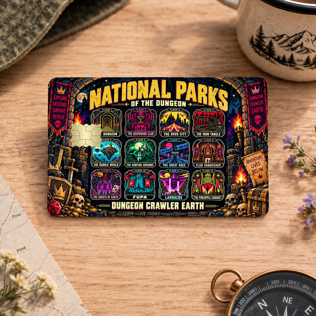 National Parks of the Dungeon Card Skin