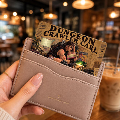 Dungeon Crawler Carl Card Skin – LitRPG Reader Design 8 – view 3