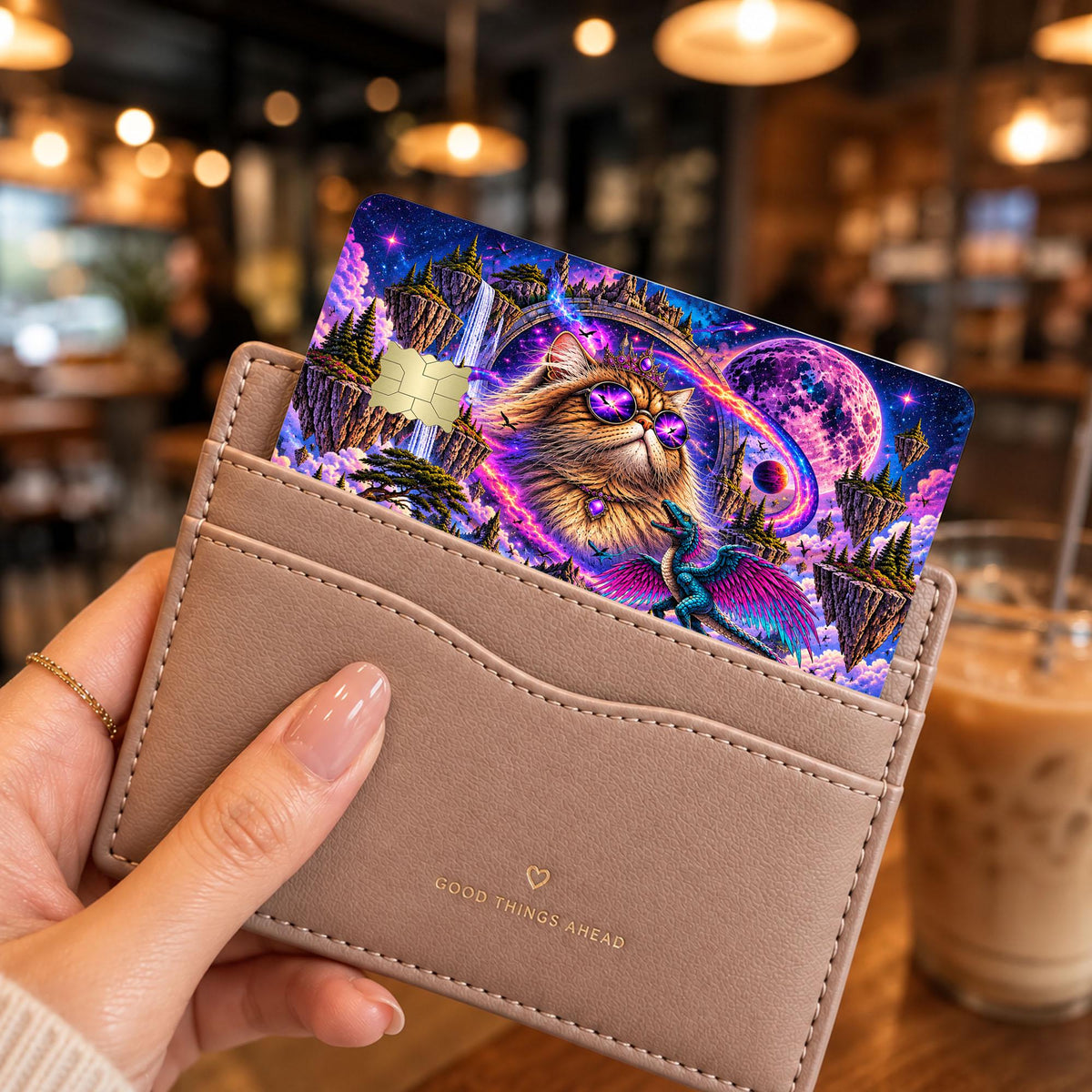 Princess Donut & Mongo Card Skin – Wallet Collection – view 3