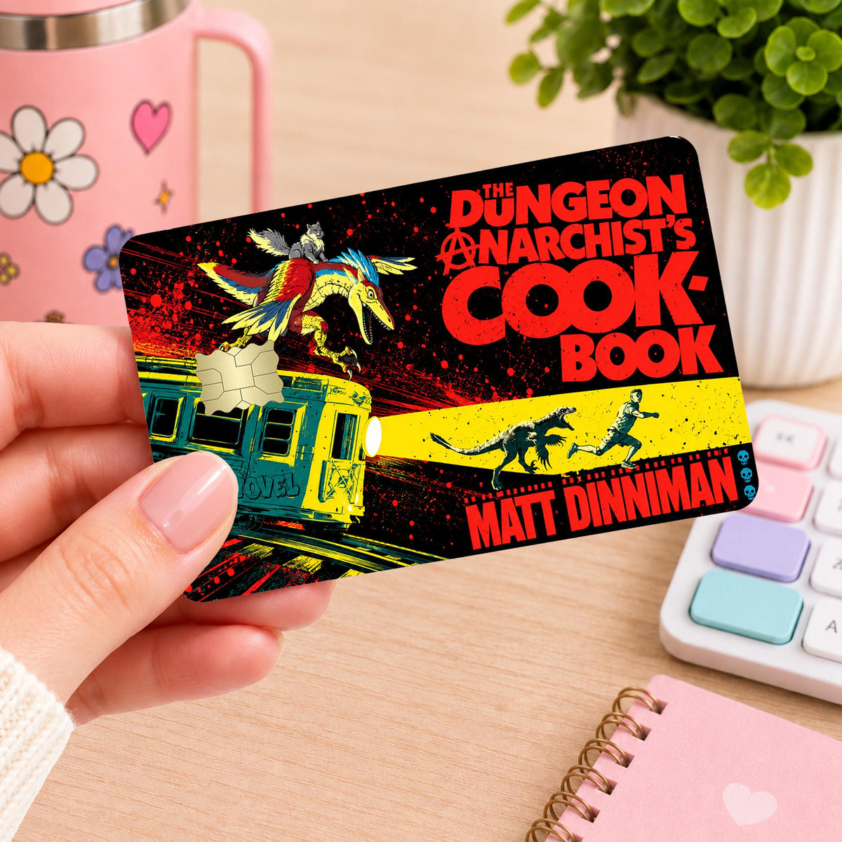 The Dungeon Anarchist's Cookbook Card Skin – Design 2
