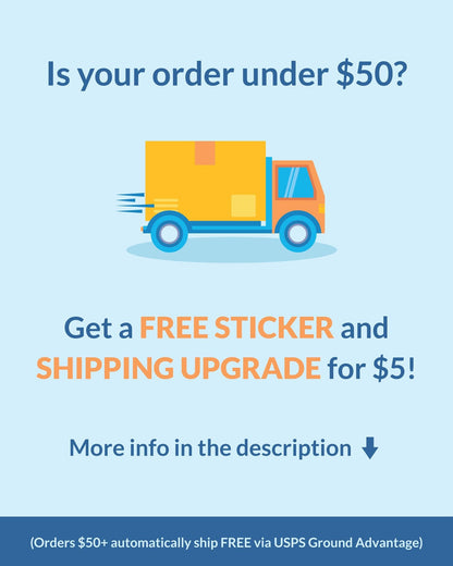 Baby Mongo Sticker – Blue & Pink Dinosaur – view 3
