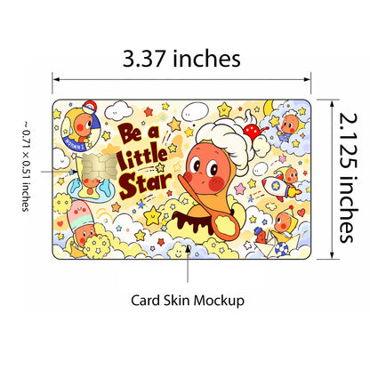 Funny Twinkle Twinkle Meme Card Skin – Custom Photo Option – view 3