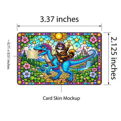 Dungeon Crawler Carl Princess Donut Card Skin – Retro Sci-Fi – view 2