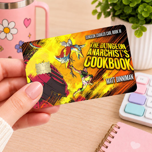 The Dungeon Anarchist's Cookbook Card Skin – Design 3