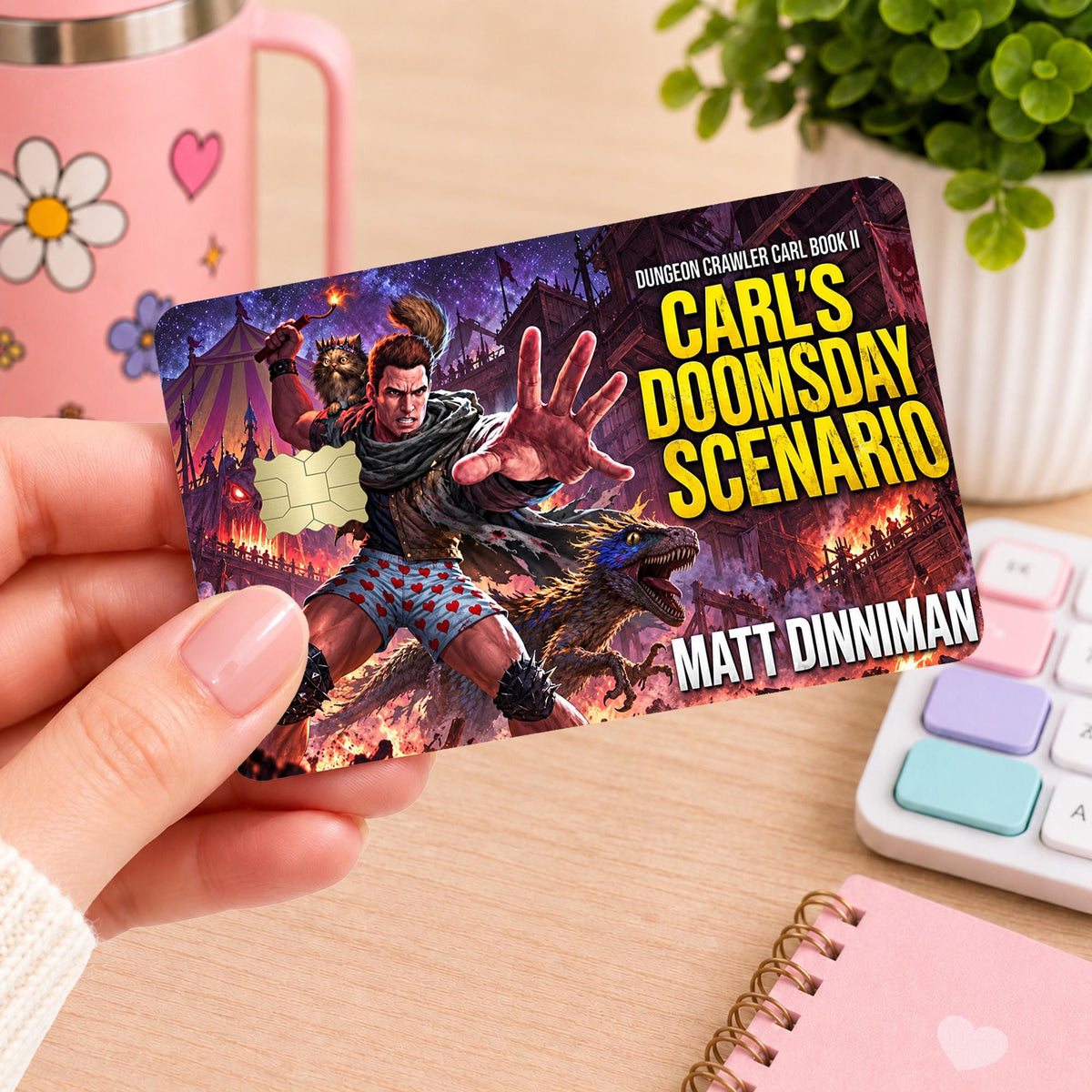The Dungeon Anarchist's Cookbook Card Skin – view 2