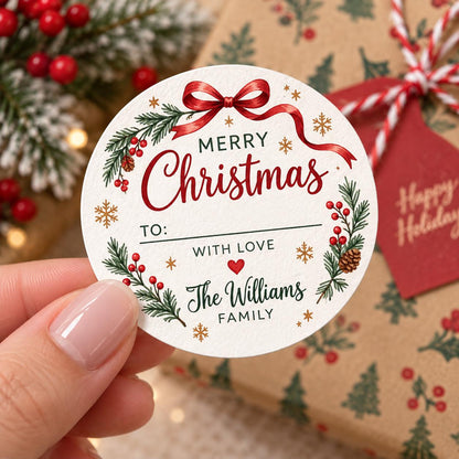 Cute Christmas Reading Stickers – Holiday Book Lover Set