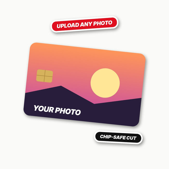 Custom Photo Card Skin by Stickreews