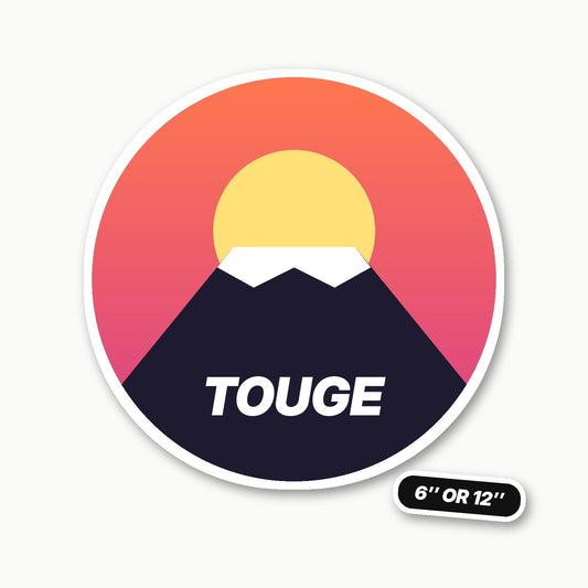 Mt. Fuji Touge Sunset Decal by Stickreews