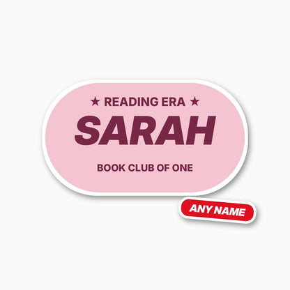 Custom Name Kindle Sticker — Reading Era by Stickreews