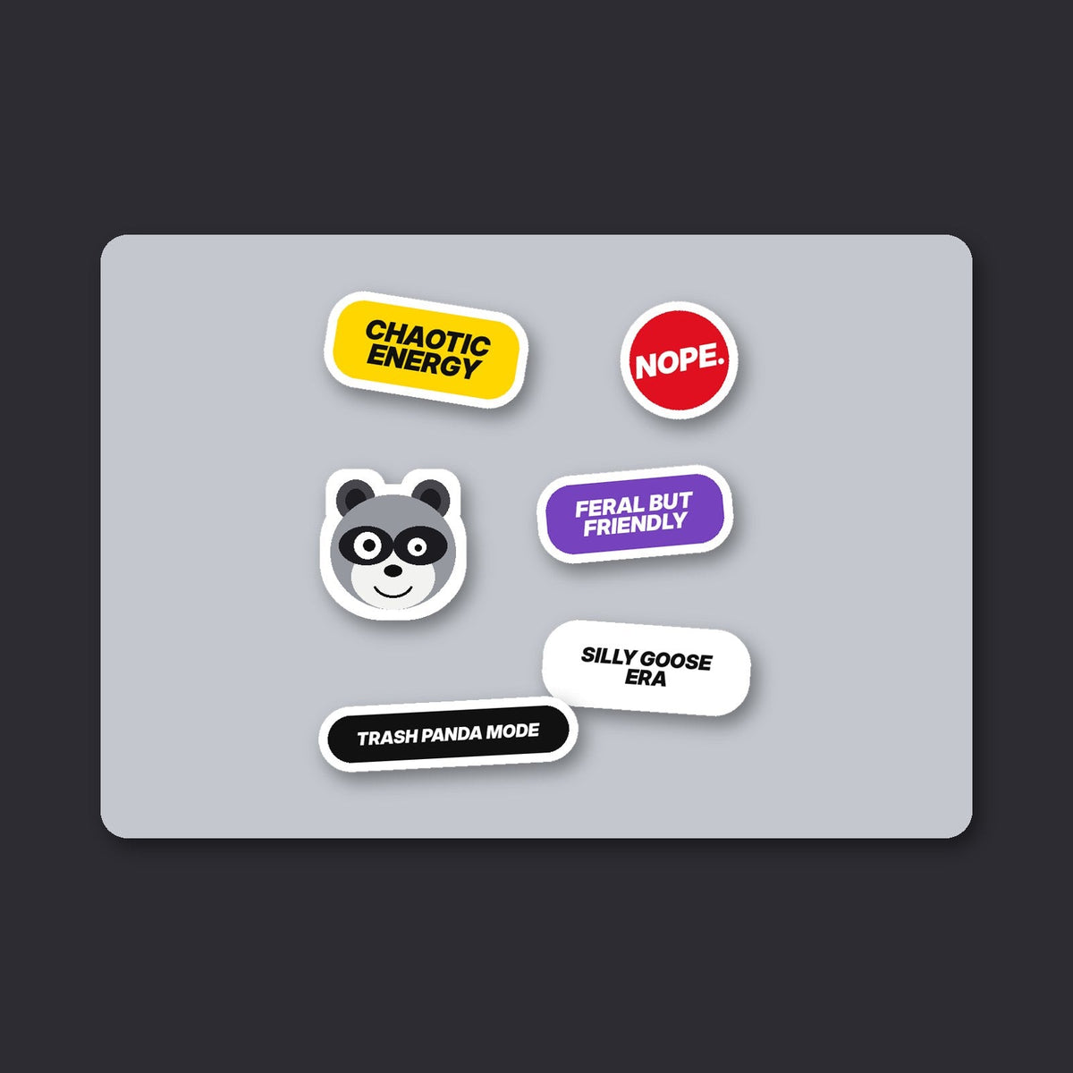 Unhinged Meme Sticker Pack by Stickreews — view 2